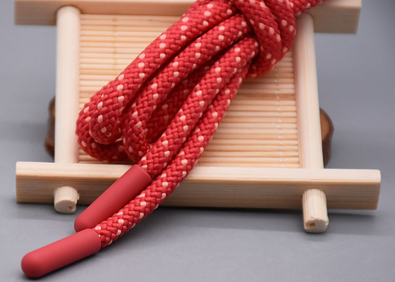 5.0mm προσαρμοσμένο σκοινί Drawstring πολυεστέρα για τα σακάκια μπλουζών παντελονιού