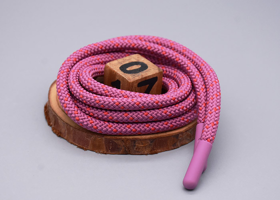 5.0mm προσαρμοσμένο σκοινί Drawstring πολυεστέρα για τα σακάκια μπλουζών παντελονιού