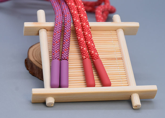 5.0mm προσαρμοσμένο σκοινί Drawstring πολυεστέρα για τα σακάκια μπλουζών παντελονιού