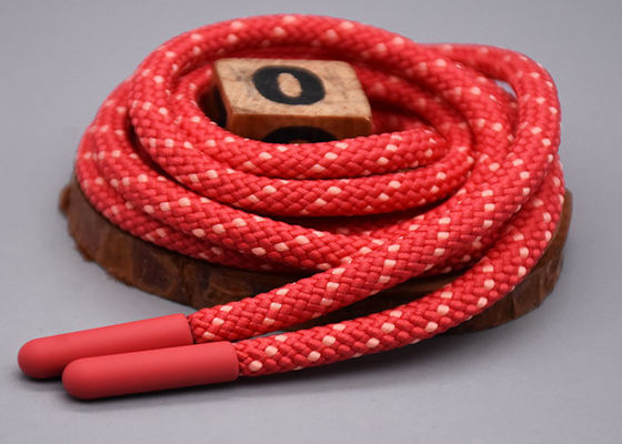 5.0mm προσαρμοσμένο σκοινί Drawstring πολυεστέρα για τα σακάκια μπλουζών παντελονιού
