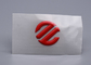 τρισδιάστατα φορμαρισμένα λογότυπα συνήθειας ετικετών μεταφοράς θερμότητας σιλικόνης για τον ιματισμό