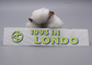 Υφαμένο τυπωμένο ετικέτα λογότυπο σιλικόνης μεταλλινών συνήθειας λευκό για τον ιματισμό