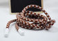 Λαμπρό 2.5cm ελαστικό σχοινί Oeko σκοινιού Drawstring για την τσάντα Drawstring