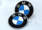 Συνήθειας λαστιχένια μπαλώματα PVC της BMW λογότυπων αποτυπωμένα σε ανάγλυφο μπάλωμα για τα καπέλα