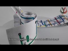 SGS ODM Εικονικά Τυποποιημένα Πακέτα Σε 100% Βαμβακερή Ταινία Oeko Tex Standard 100