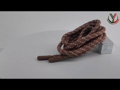 Δείτε Γιατί να Επιλέξετε Επίπεδο Προσαρμοσμένο Πολυεστερικό Κορδόνι με Εκτύπωση Σιλικονούχων Κουκίδων για Ενδύματα