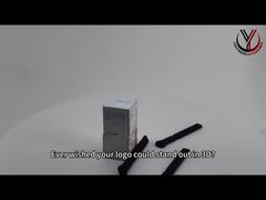 Δείτε 2 Χρώματα Προσαρμοσμένο Λογότυπο Πλαστικό Φερμουάρ Πολυεστέρα Για Επιδείξεις Ενδυμάτων