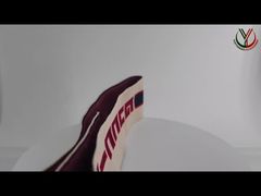 Ρολόι: Προσαρμοσμένη ελαστική ζώνη ζακάρ ρούχων με βιτρίνα με λογότυπο μίας όψης