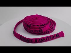 Ρολόι: Jacquard Raised Logo Customized Loose Elastic Band 35mm για βιτρίνα ρούχων