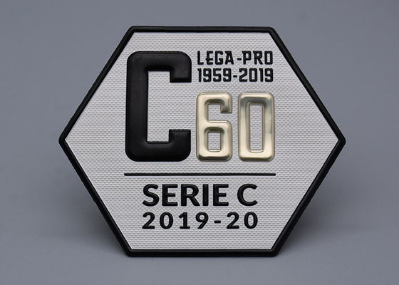 Προσαρμοσμένες τάση ετικέτες ιματισμού μεταφοράς θερμότητας με το τρισδιάστατο λογότυπο TPU