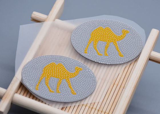 Συνήθεια ετικετών μεταφοράς θερμότητας σιλικόνης επίδρασης οδοντοβουρτσών για τον ιματισμό