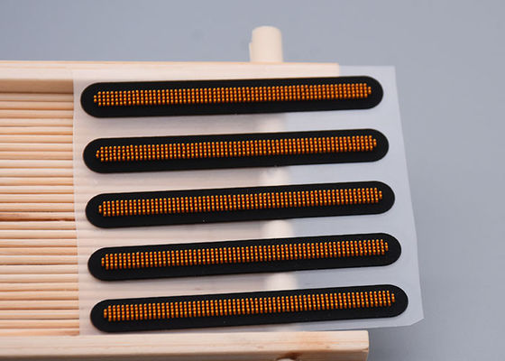 Τυπωμένες ετικέτες μεταφοράς θερμότητας λογότυπων συνήθειας οδοντόβουρτσα για τον ιματισμό