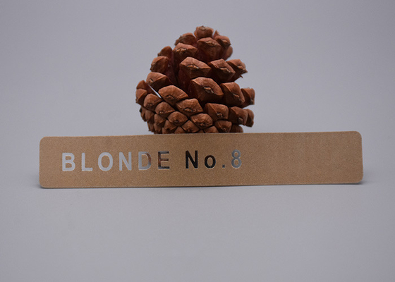 Η συνήθεια διαφανές TPU τύπωσε τη χρυσή λαμπρή σιλικόνη ετικετών για τον ιματισμό