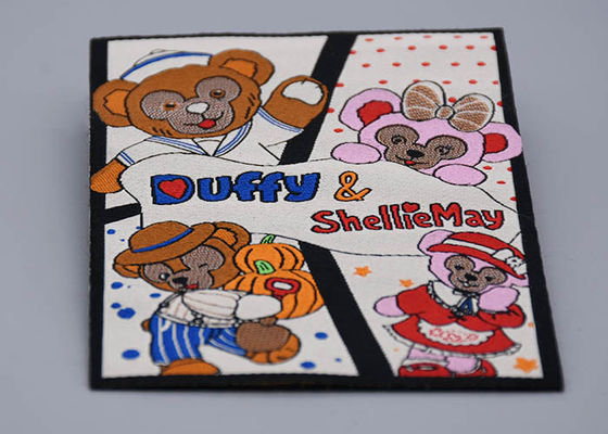 Προσαρμοσμένο αισθητό μπάλωμα λογότυπων κατώτατης κεντητικής για τα ενδύματα