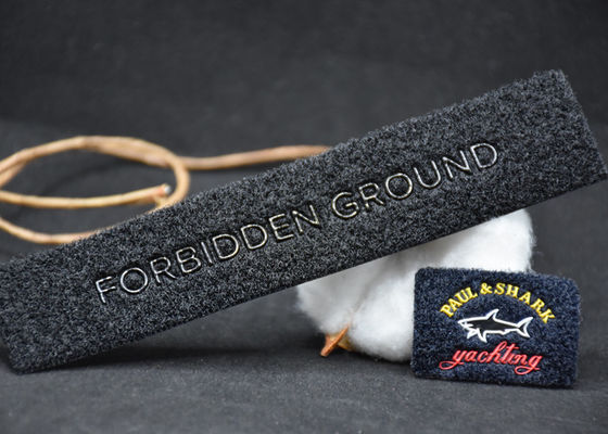 Θηλυκά αποτυπωμένα σε ανάγλυφο Velcro μπαλώματα γάντζων και βρόχων μπαλωμάτων OEKO