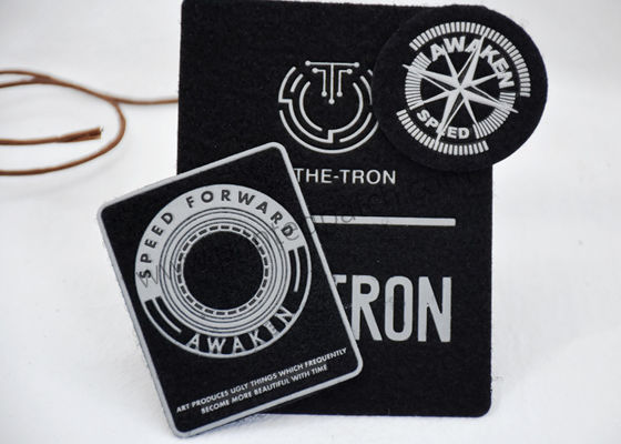 Μαύρο SGS 5cm αντανακλαστική Velcro τεχνική υψηλής συχνότητας μπαλωμάτων της 3M