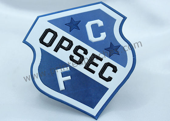 3 Colorway θερμότητας μαλακός TPU μεταφοράς βινυλίου τρισδιάστατος διακριτικών Τύπου θερμότητας μπαλωμάτων που αυξάνεται