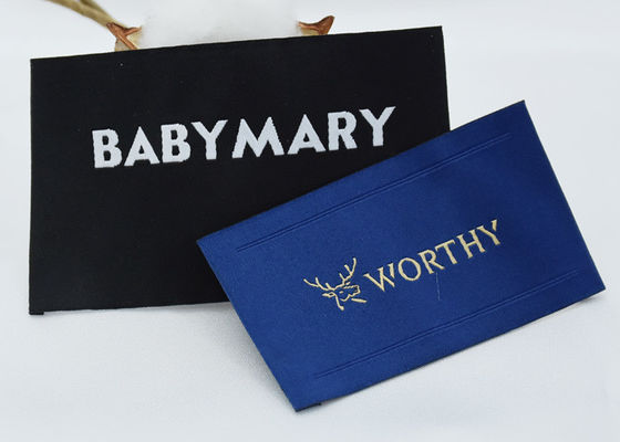 Washable υφαμένος σίδηρος ετικετών OEKO ιματισμού στα κεντημένα μπαλώματα